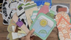 Распаковка Бумажных сюрпризов🌸 Новинка Украшение для бутылок🪼