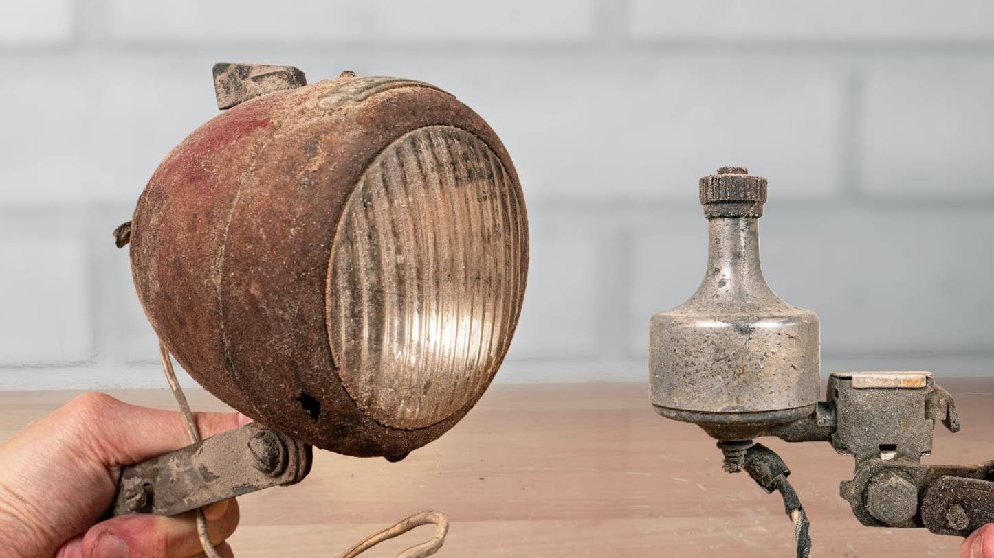🔧 Он нашёл ЭТУ лампу 1940-х и сделал НЕЧТО! Реставрация, от которой мурашки! 😱