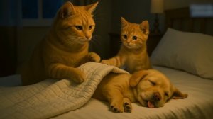 Мультфильм. Как котики щенка вылечили🐱🐱🐶🚑