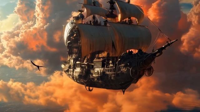 Steampunk Sky Pirates - Golden Plunder