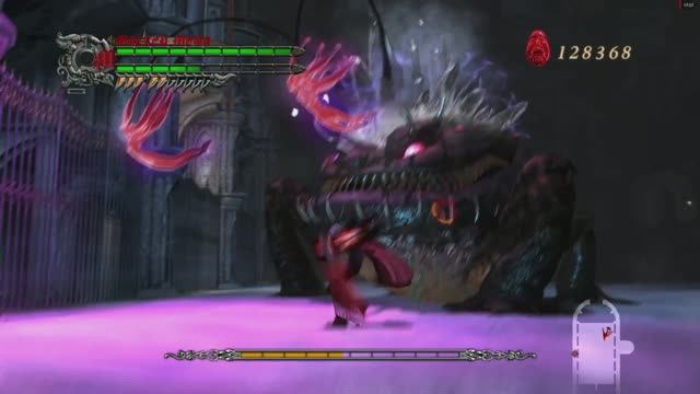 Devil May Cry 4 Special Edition Данте #15 Прохождение Замок Фортуна (Бой с Баалом Большая жаба) смотреть онлайн