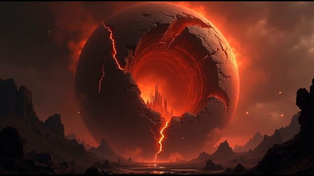The Magma Hive 🌋 3-Hour Infernal Ambience ｜ Volcanic Hive City ｜ Lava Flow Soundscape ｜ Sci-Fi