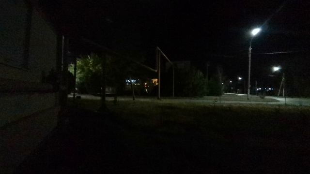 Сальск, перекрёсток Севастопольская - Ленина, ночь