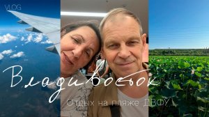 Владивосток. Отдых на пляже ДВФУ, август 2025 года.