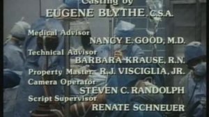 St Elsewhere Closing Credits with Mimsie his died