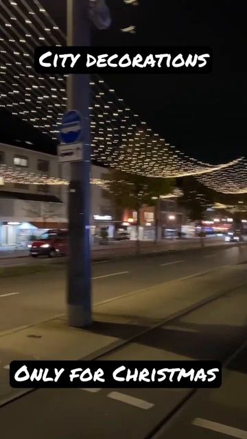 German City Christmas Decorations. #germany #walkingtour