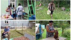 27-08-2025. Жизнь в деревне: Хроника дня. Дела житейские: Готовлю пюре. Работаем и отдыхаем