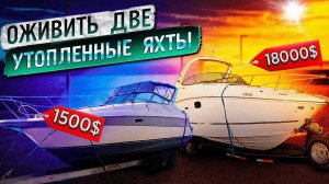 Как оживить две утопленные яхты. Зачем мы это купили? Заработать на проблемах. Проект Соучастники