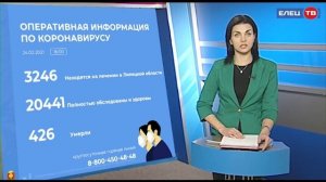 Данные о ситуации с коронавирусом в Липецкой области на 24 февраля