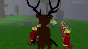 ЧТО, ЕСЛИ ПРОСЛЕДИТЬ ЗА ОЛЕНЕМ ПОСЛЕ НОЧИ В ЛЕСУ? 99 НОЧЕЙ В ЛЕСУ мультики роблокс