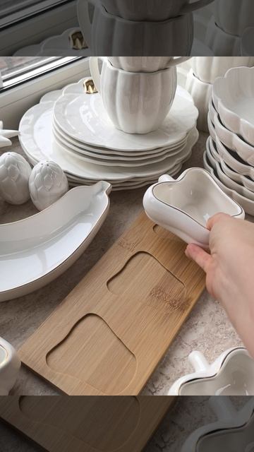 Набор для закусок в форме болгарского перца