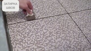 Затирка швов плитки, кафеля своими руками, простой способ