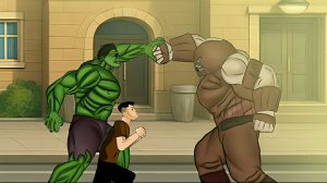 Халк против Джагернаута. Часть 1. Hulk vs. Juggernaut
