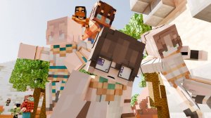 ХРОНОСКИТАЛЬЦЫ - 6 СЕРИЯ | ПРОКЛЯТИЕ ЗОЛОТОЙ МАСКИ - Minecraft сериал