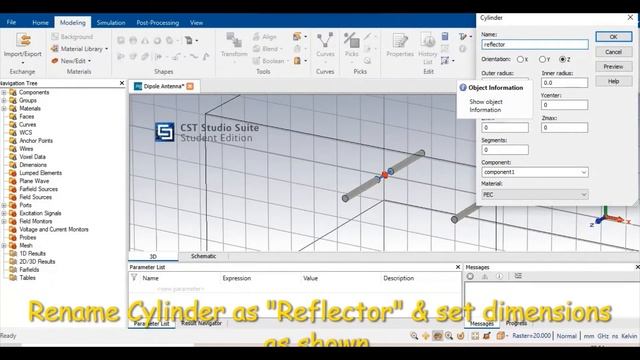 How to design a Yagi-Uda Antenna using CST Studio Suite смотреть онлайн