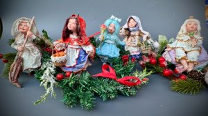 Сказочные герои из ваты