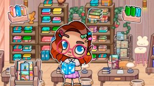 Создала библиотеку в Аватар Ворлд 📚 Игра Аватар Ворлд