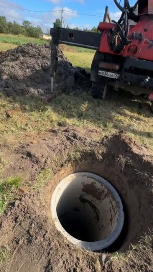 чистка и углубление колодца ковшебуром