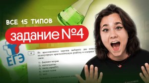 ВСЕ ТИПЫ ЗАДАНИЯ №4 | ХИМИЯ ЕГЭ 2026 | Химические связи и кристаллические решетки
