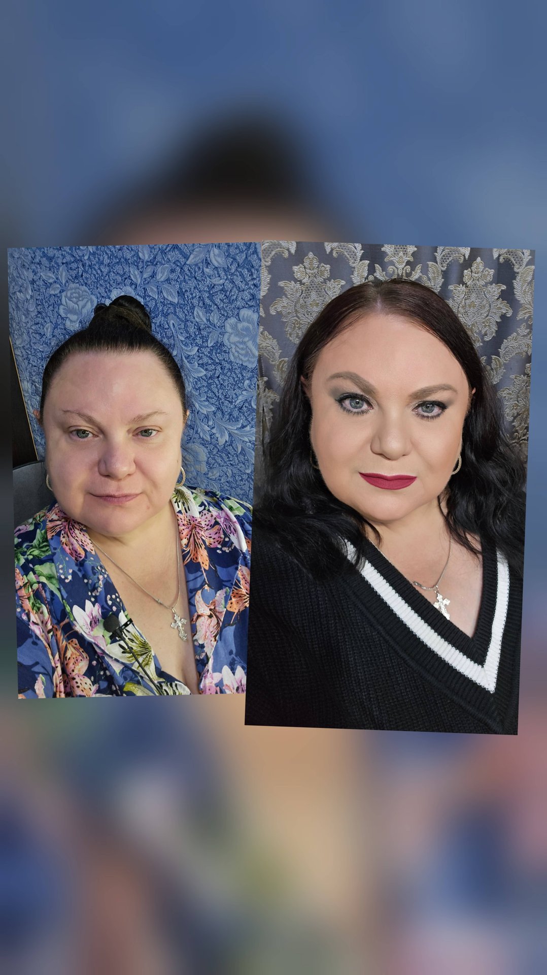 Макияж 💄 Рубрика Преображение ✨️ До и после ✨️ смотреть онлайн