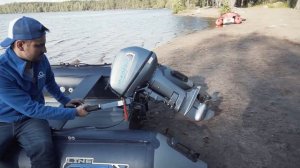 Краш-тест лодочного мотора Mikatsu 9.9 . Не рекомендуется к повторению!