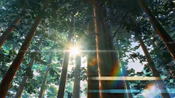 The beauty of anime nature