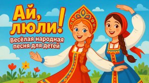 Ай, люли – весёлая народная песня для детей