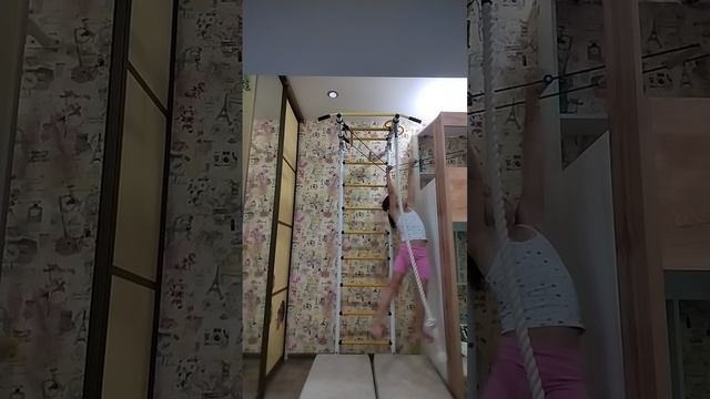 Сделала свои турники и прохожу их