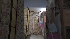 Сделала свои турники и прохожу их