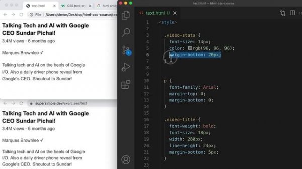 HTML & CSS Full Course - Beginner to Pro part 1