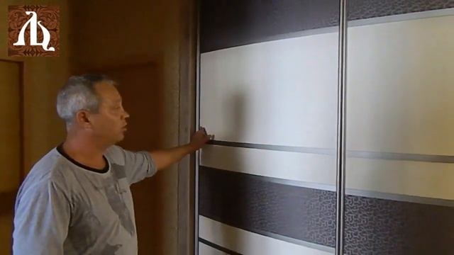 Радиусный шкаф в прихожую смотреть онлайн