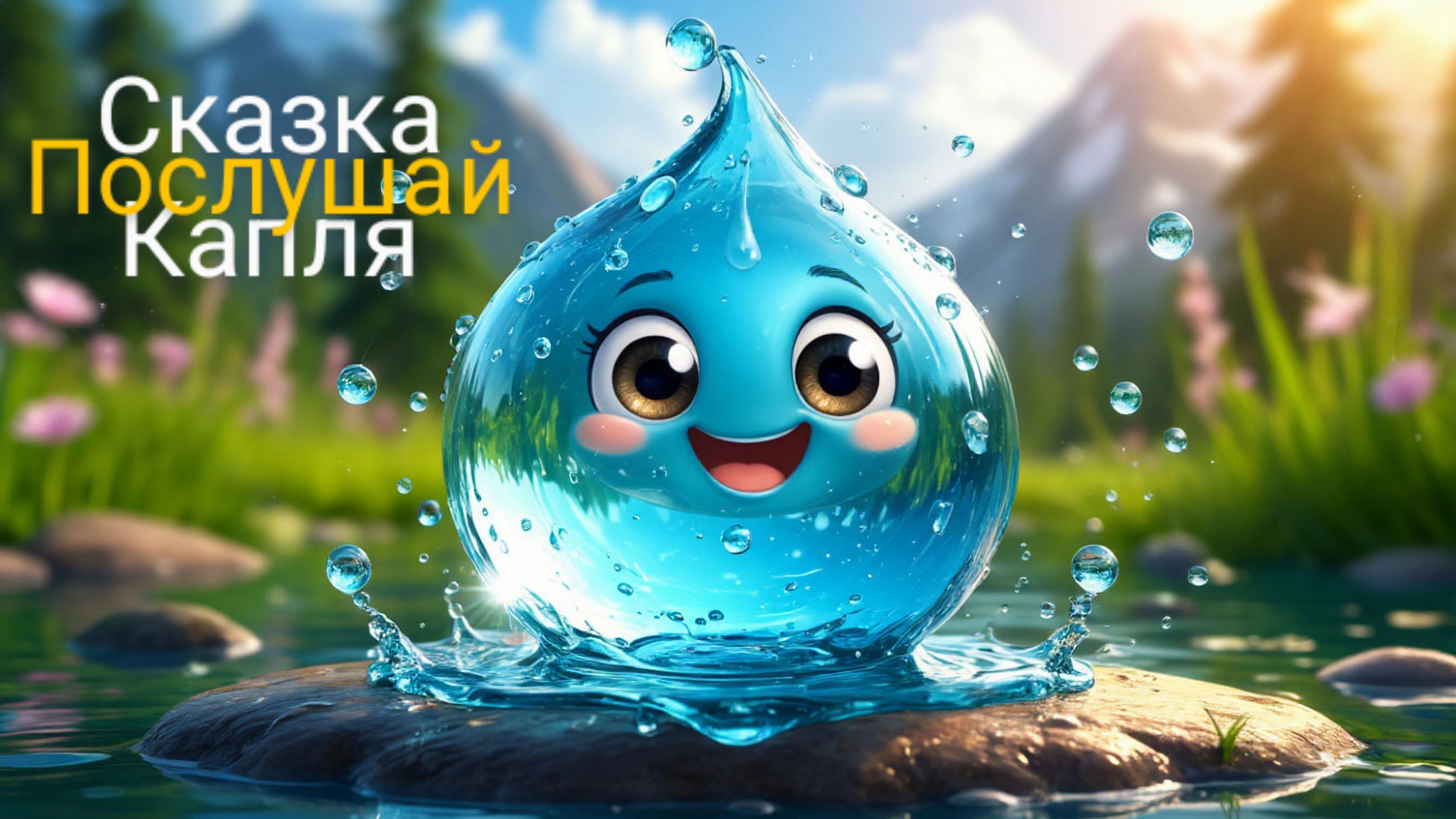 Сказка Рассказ про Каплю. Волшебное и Познавательное видео. Для детей и Взрослых. смотреть онлайн