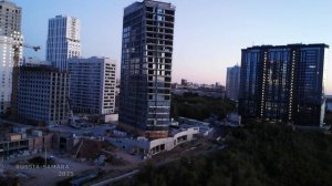 ЖК Green River на территории бывшего завода ЗИМ города Самара / Древо / строительство / Russia