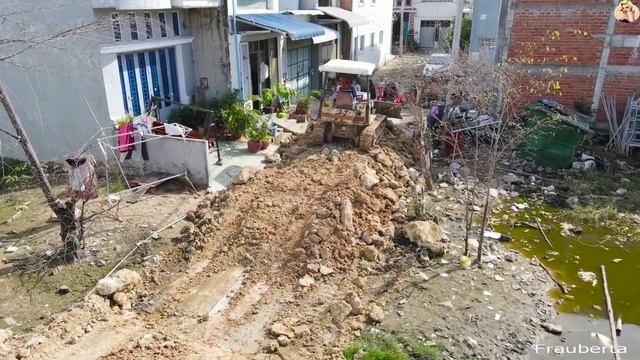 Строительство, засыпка , новый участок