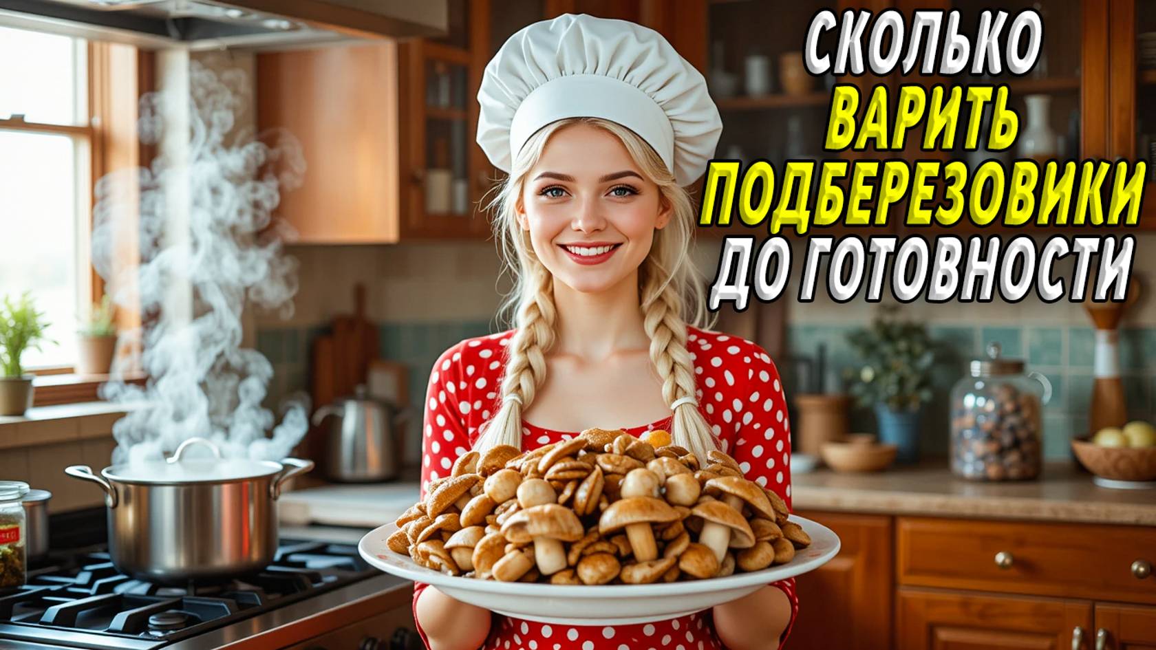 Сколько варить подберезовики до готовности смотреть онлайн