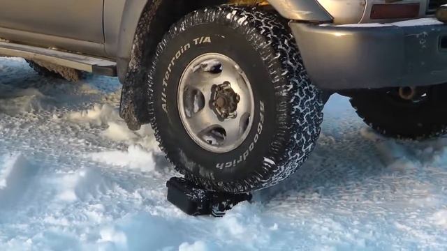 Испытание кейса РИФ автомобилем Land Cruiser 80!