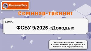 ФСБУ 9/2025 "Доходы"
