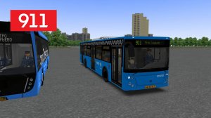 OMSI 2: Автобус №911 Метро Саларьево - Внуковский завод
