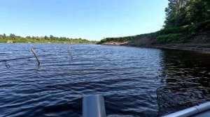 На рыбалке с Лёхой.