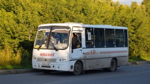 Автобус ПАЗ-320302-22 "Вектор" (Е 421 ВС 122). Покатушки по Новоалтайску.