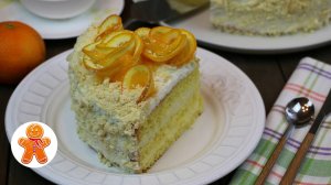 Апельсиновый торт 🍊 Очень простой рецепт