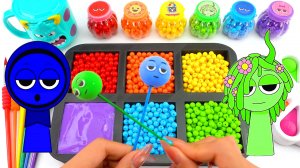 Для самых маленьких зрителей первые мультики. Занимательные игрушки. Бусинки. Волшебство