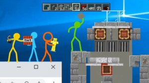 Конкурс по строительству - 17 серия / Стикмены и Minectaft.