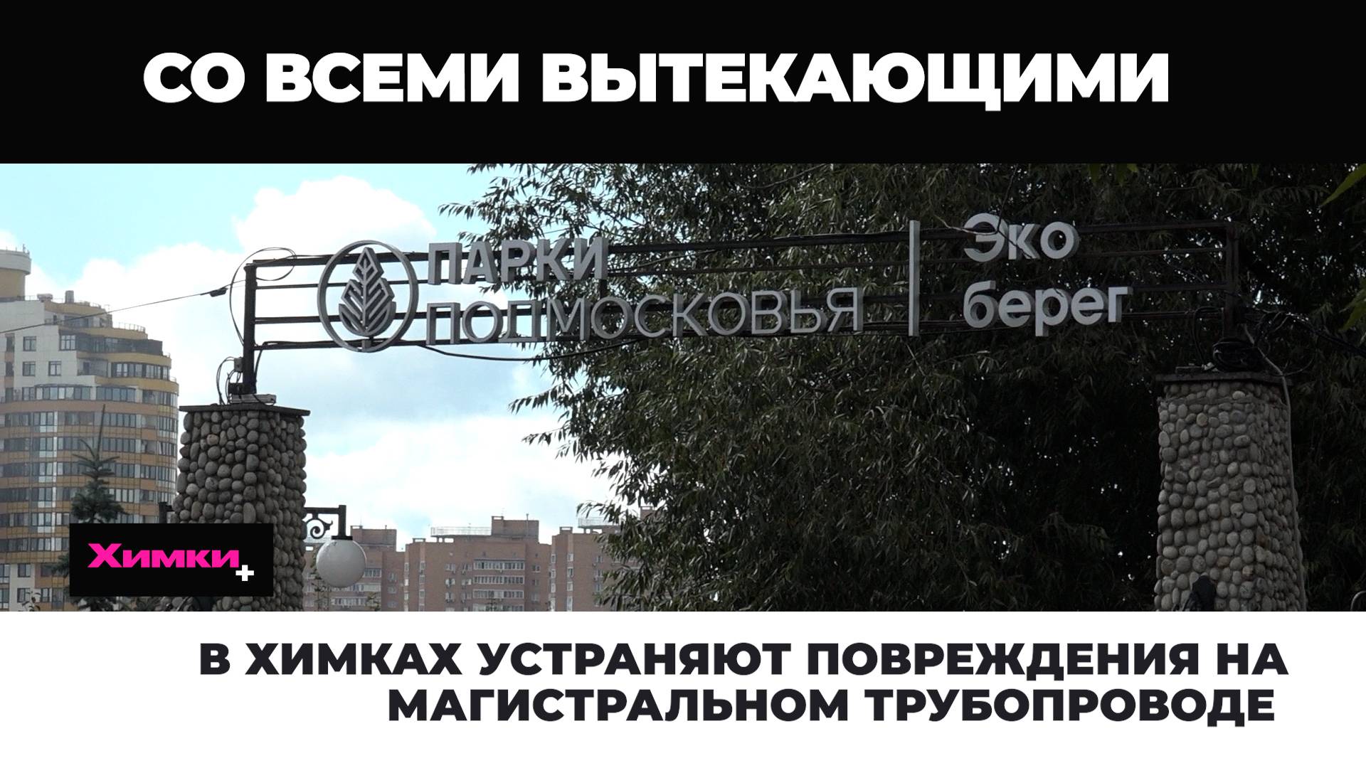 В ХИМКАХ УСТРАНЯЮТ ПОВРЕЖДЕНИЯ НА МАГИСТРАЛЬНОМ ТРУБОПРОВОДЕ смотреть онлайн