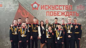 Уссурийские суворовцы приняли участие в театральном фестивале "Искусство побеждать"