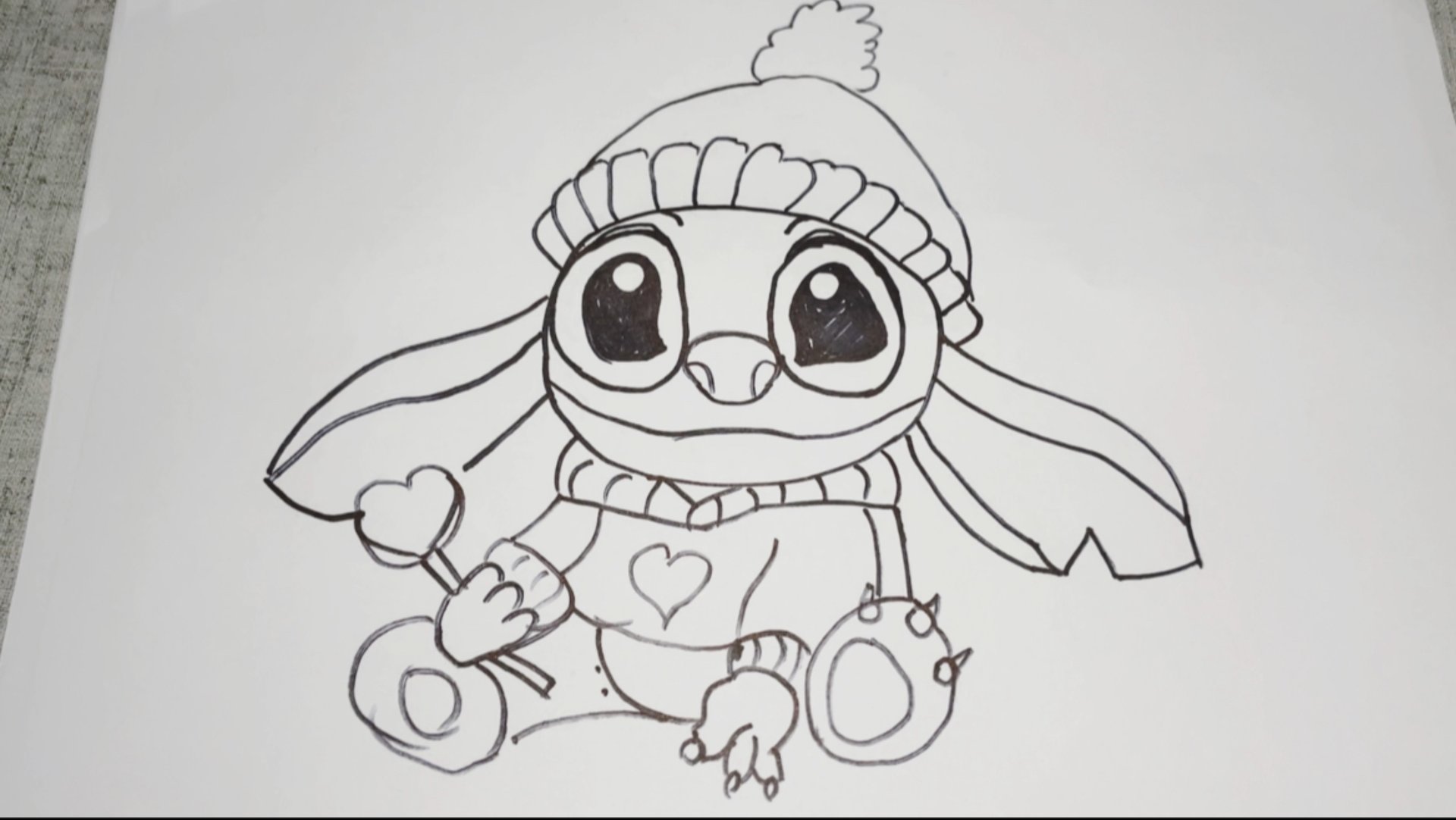 Стич. Рисуем Вместе. смотреть онлайн