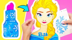 По-настоящему королевское преображение 👑✨ Бьюти-ритуал для Эльзы ❄️💄