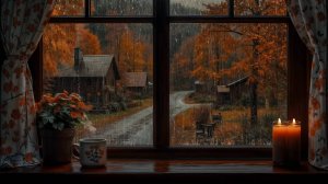 Звуки Дождя и Грозы от Бессонницы и Глубокого Сна | Осенний Дождь с Грозой