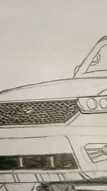 нарисовал Уаз 3163