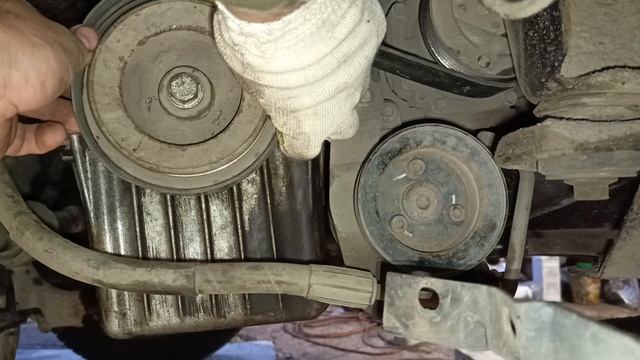 Как снять шкив на авто